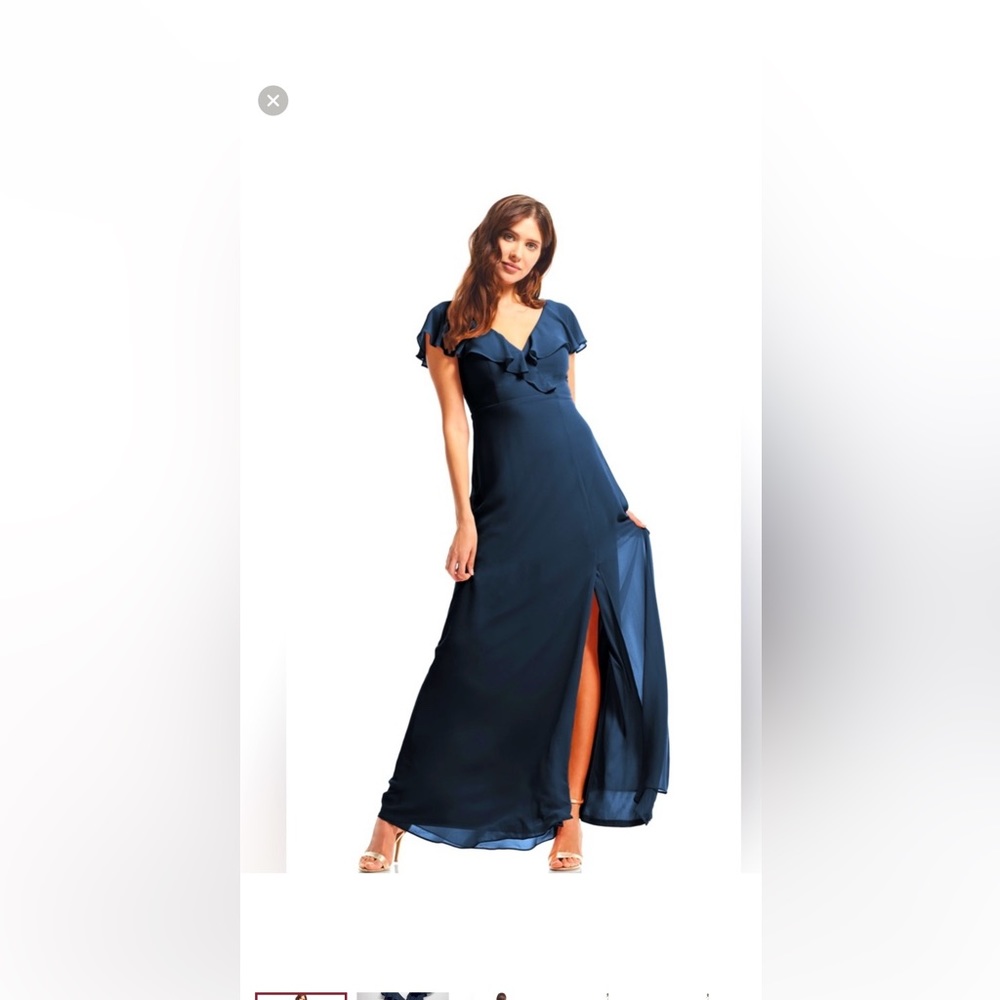 Bill Levkoff Style #7204. Navy Sz.10